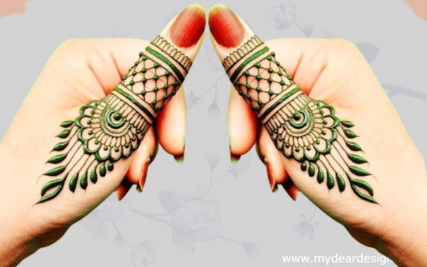 Green Henna Designs