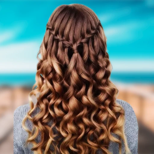 Waterfall braid