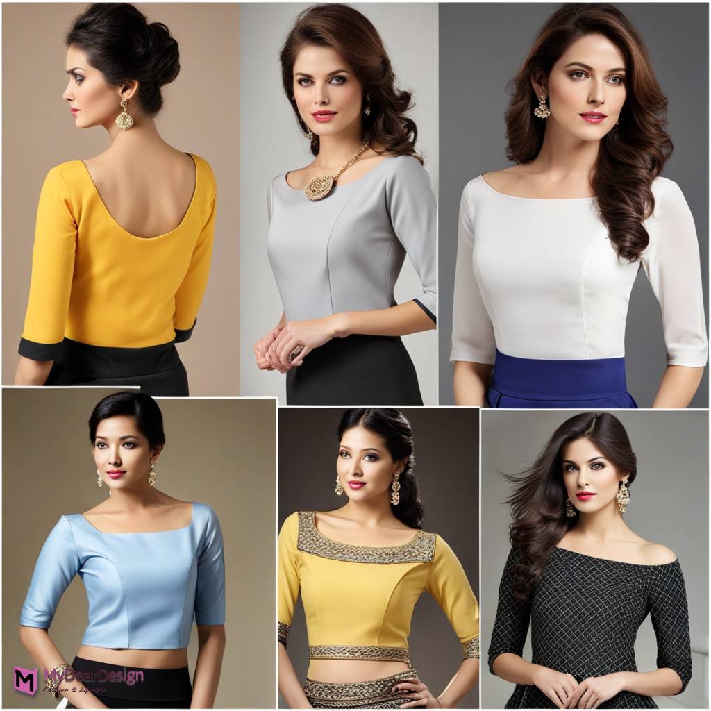 Boat Neck Blouses