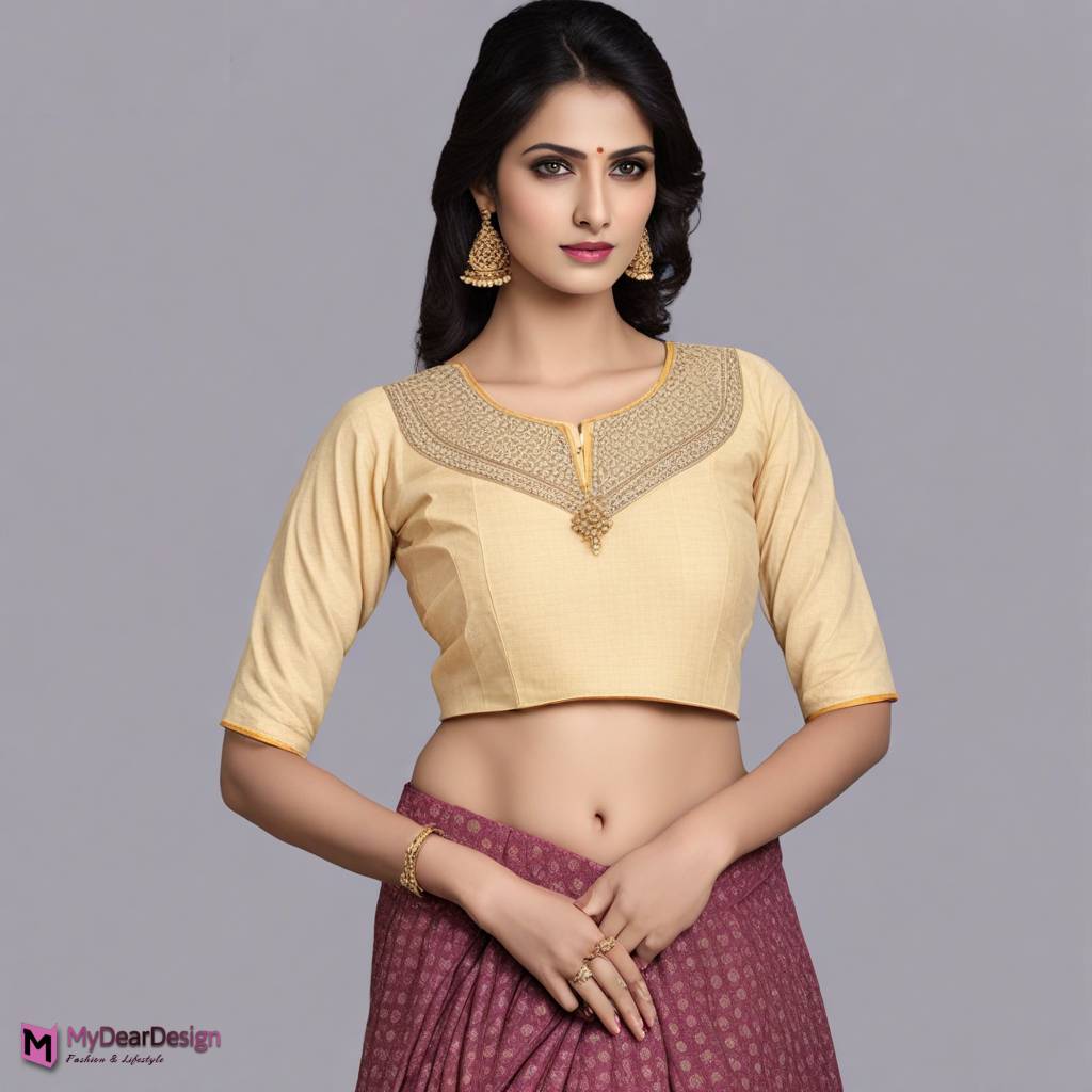 Simple Latest Blouse Designs