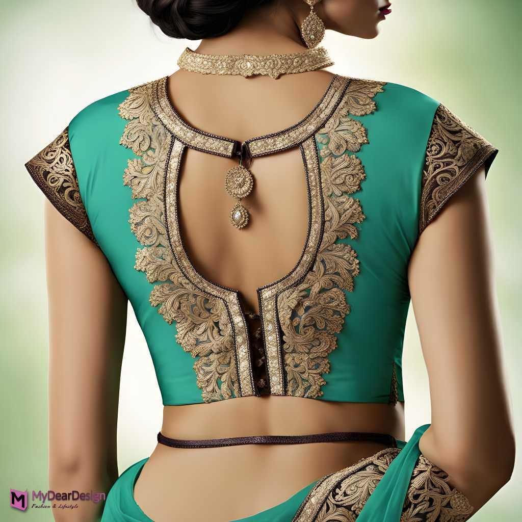 The significance of back designs in blouse fashion