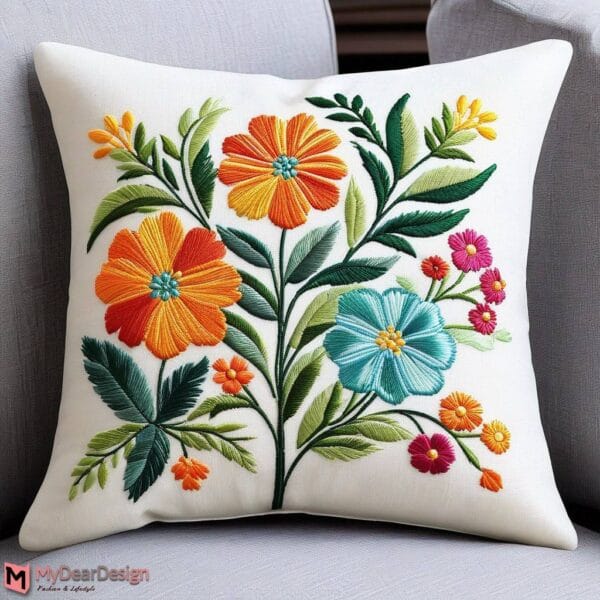 Pillow Cover Machine Embroidery Designs