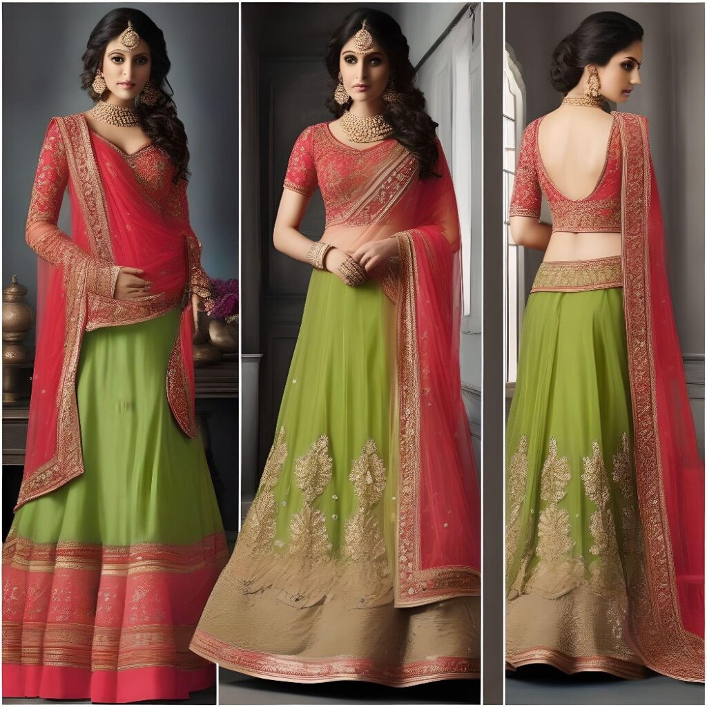 25 Simple Net Lehenga Designs to Elevate Your Traditional Look 1