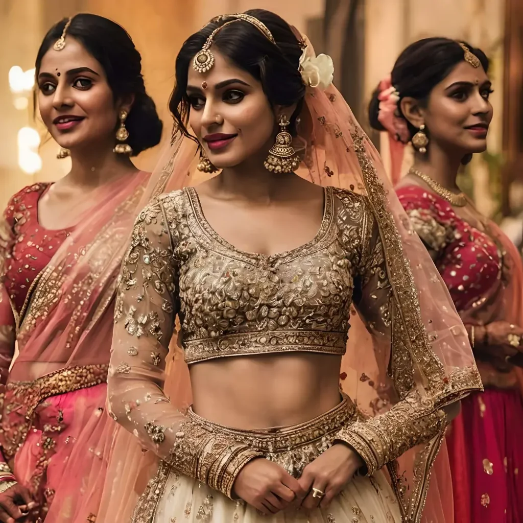 50 Simple Lehenga Looks Paired with Open Hairstyles: A Comprehensive Guide
