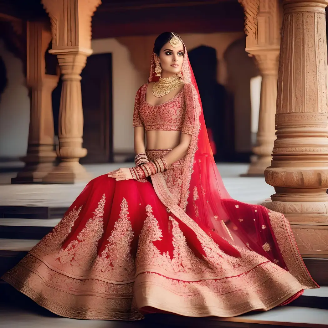 Awe-Inspiring Bridal Lehenga Designs: Elevate Your Wedding Look with Exquisite Style