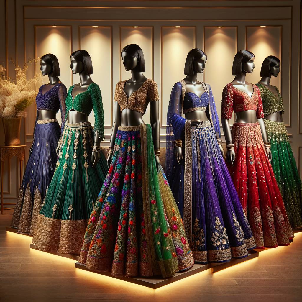 Latest Lehenga Designs 2023: Top 5 Color Bridal Lehengas to Watch For in 2024