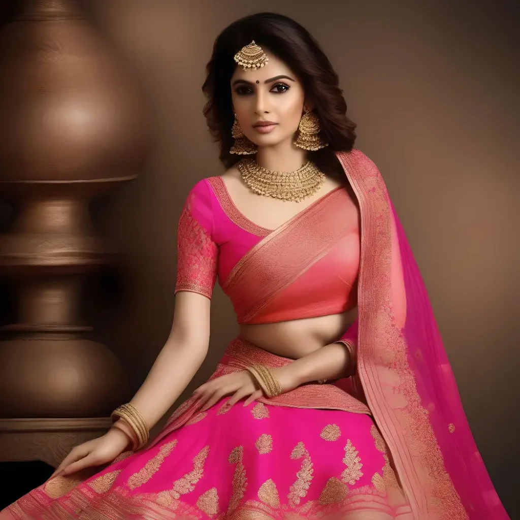 25 Simple Net Lehenga Designs to Elevate Your Traditional Look 6