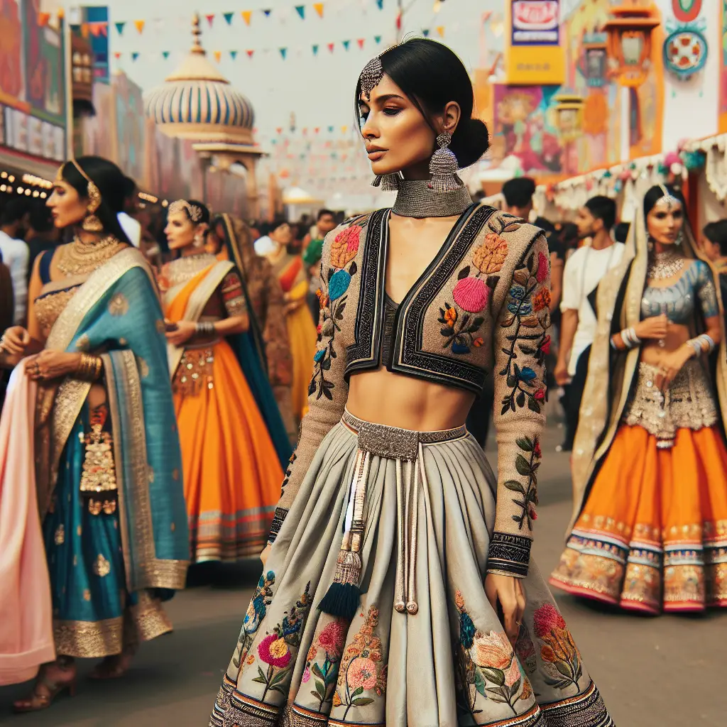 Dhoti Style Lehenga: A Blend of Comfort and Chic for Every Occasion
