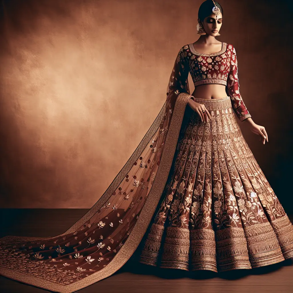 Banarasi Silk Lehenga Designs