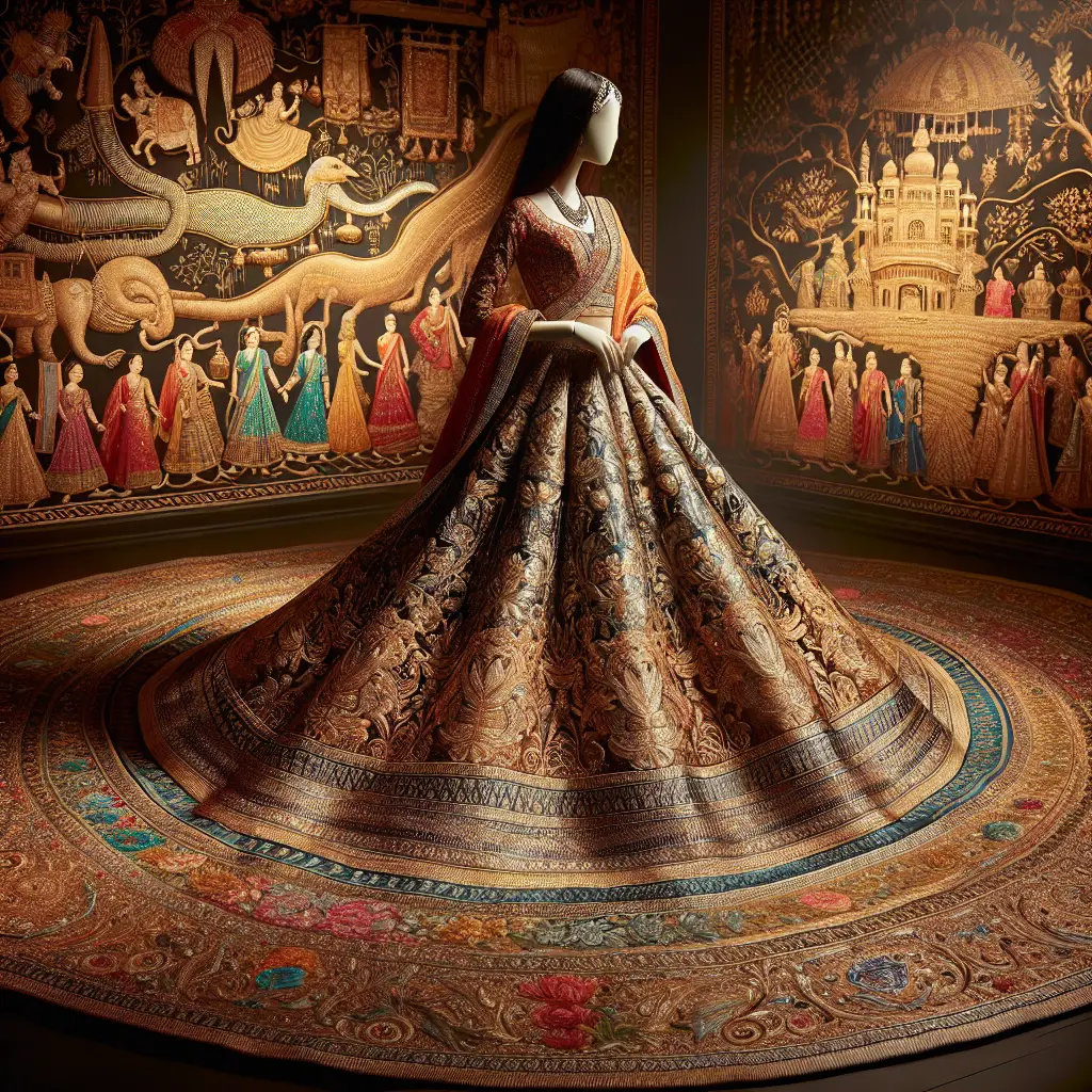 Explore the Elegance: Top Banglory Silk Lehenga Designs for 2024
