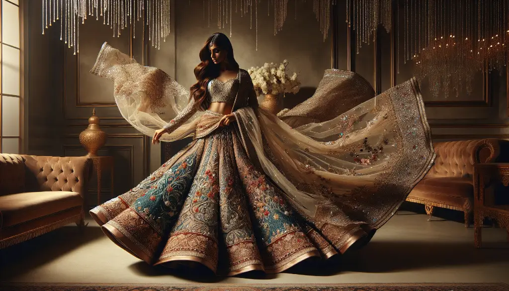 Explore the Elegance: Top Banglory Silk Lehenga Designs for 2024