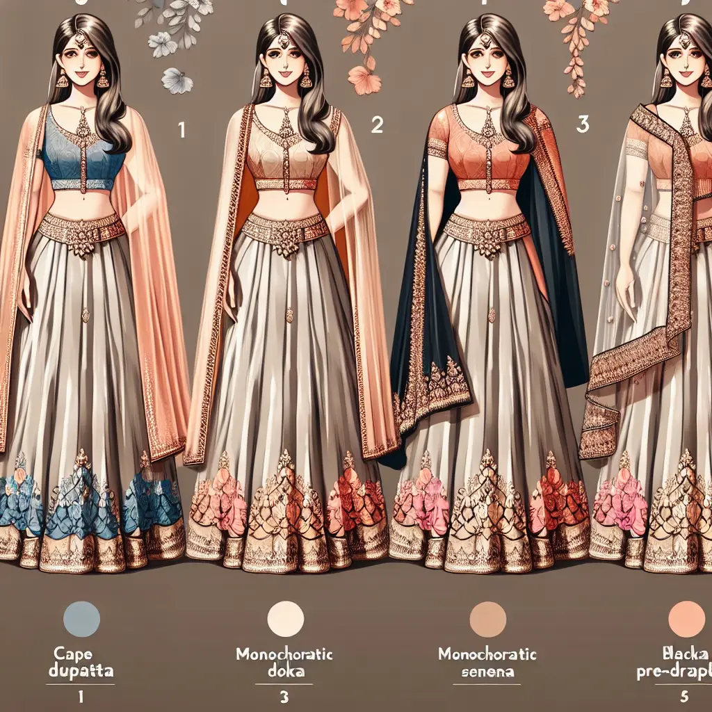 Explore the Elegance: Top Cape Lehenga Designs to Watch in 2024