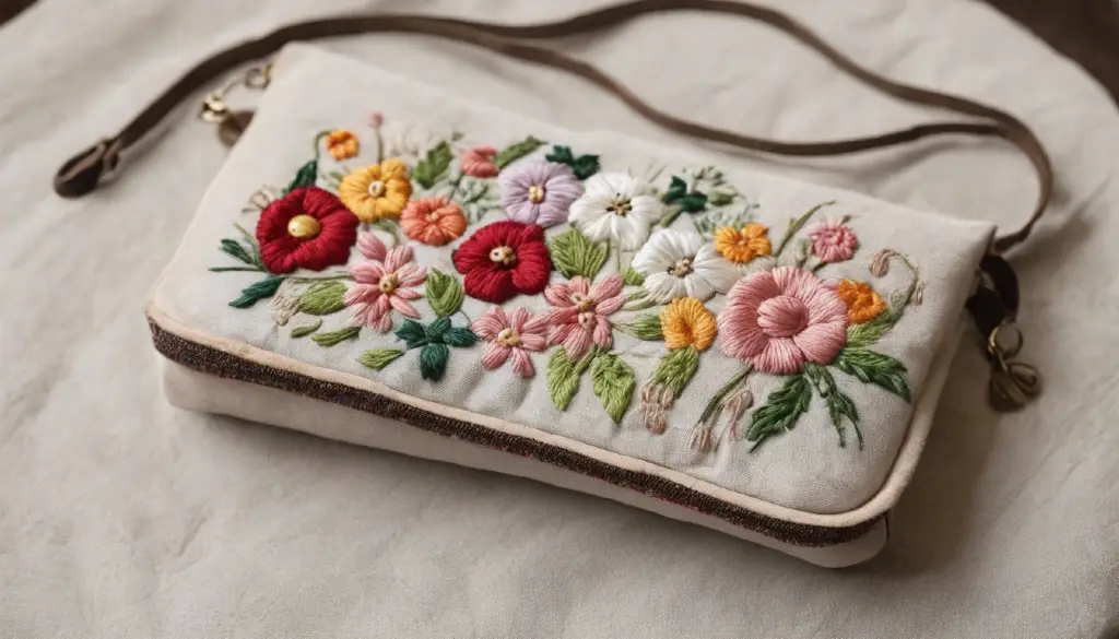 Hand Embroidery Purse Pattern