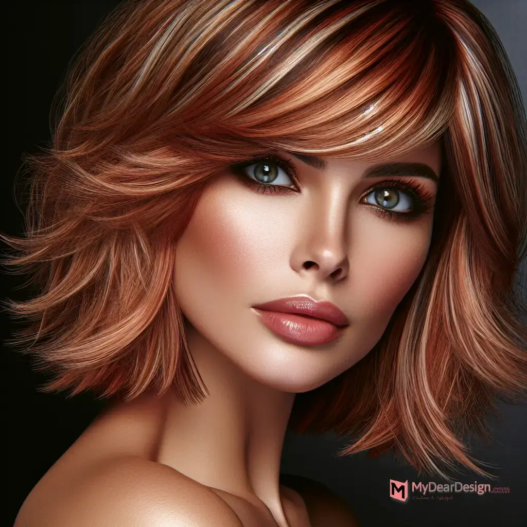 35 Shaggy Bob Haircuts for Timeless Beauty 17