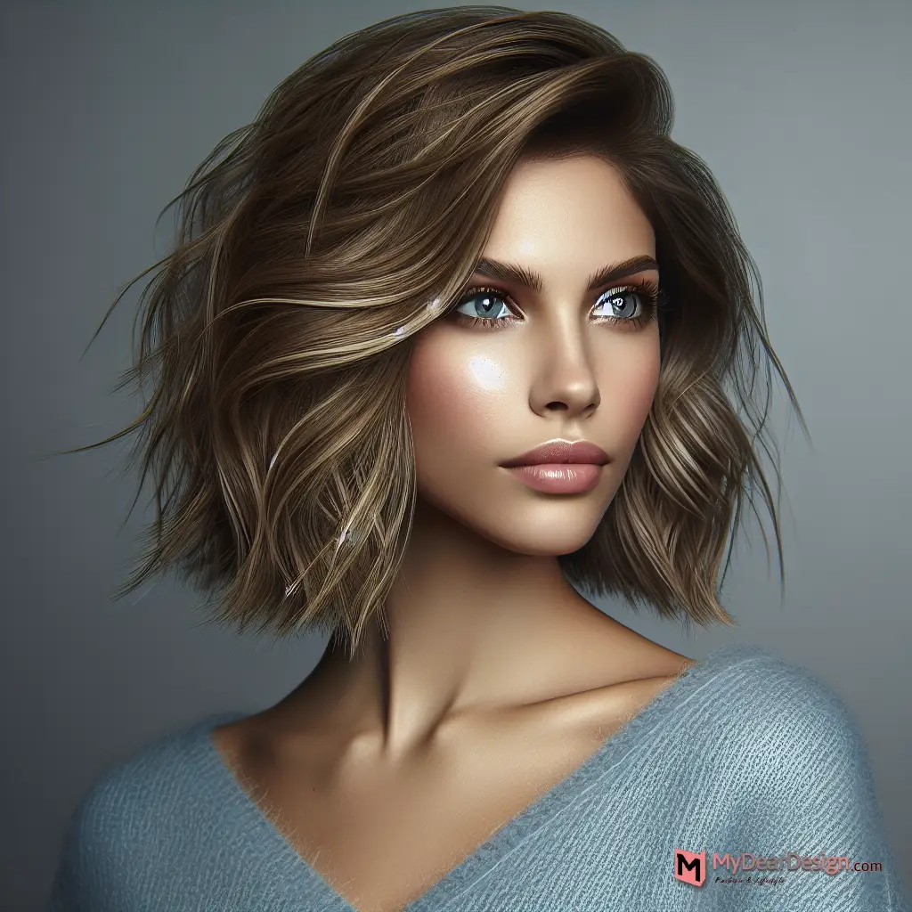 Embrace the Timeless Allure Elevating Your Look with the Side Part Bob 1 9