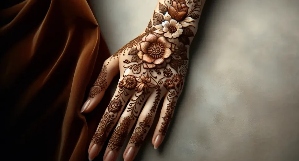 Flower Mehndi Designs