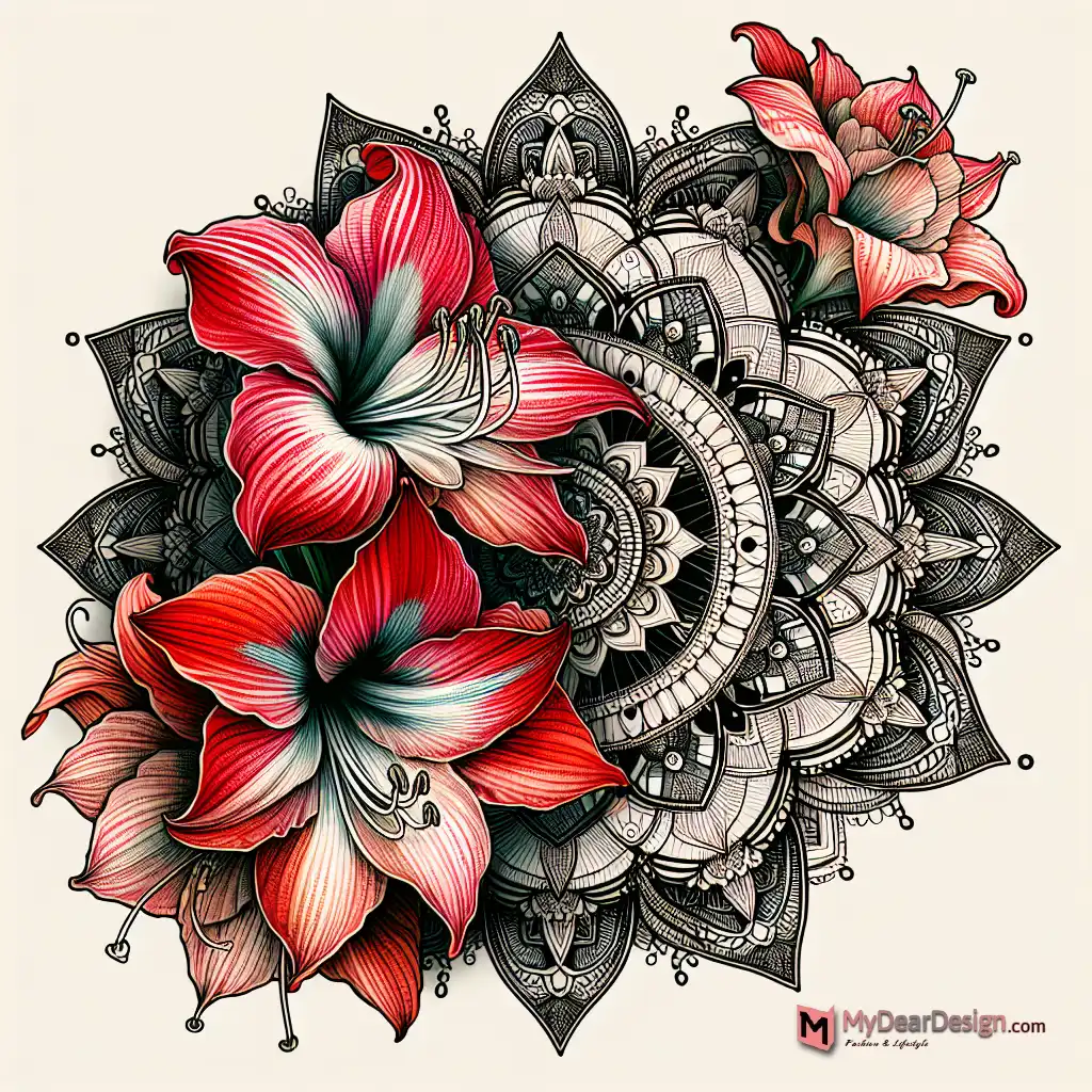 Amaryllis Mandala