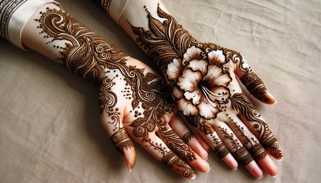 13 Amazing Azalea Flower Mehndi Designs That You Need To Try