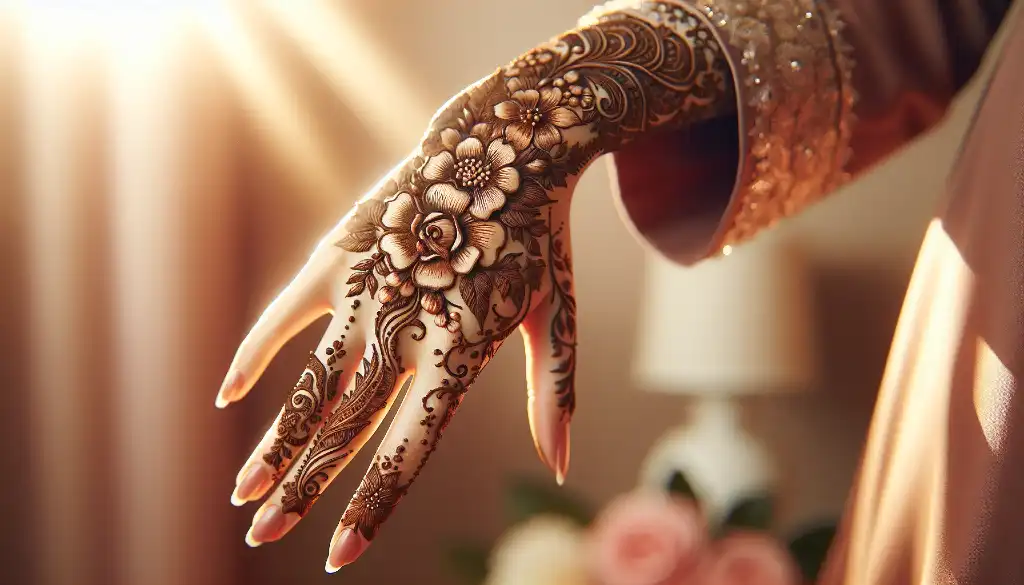 Top 14 Blossom Flower Mehndi Patterns for a Beautiful Look