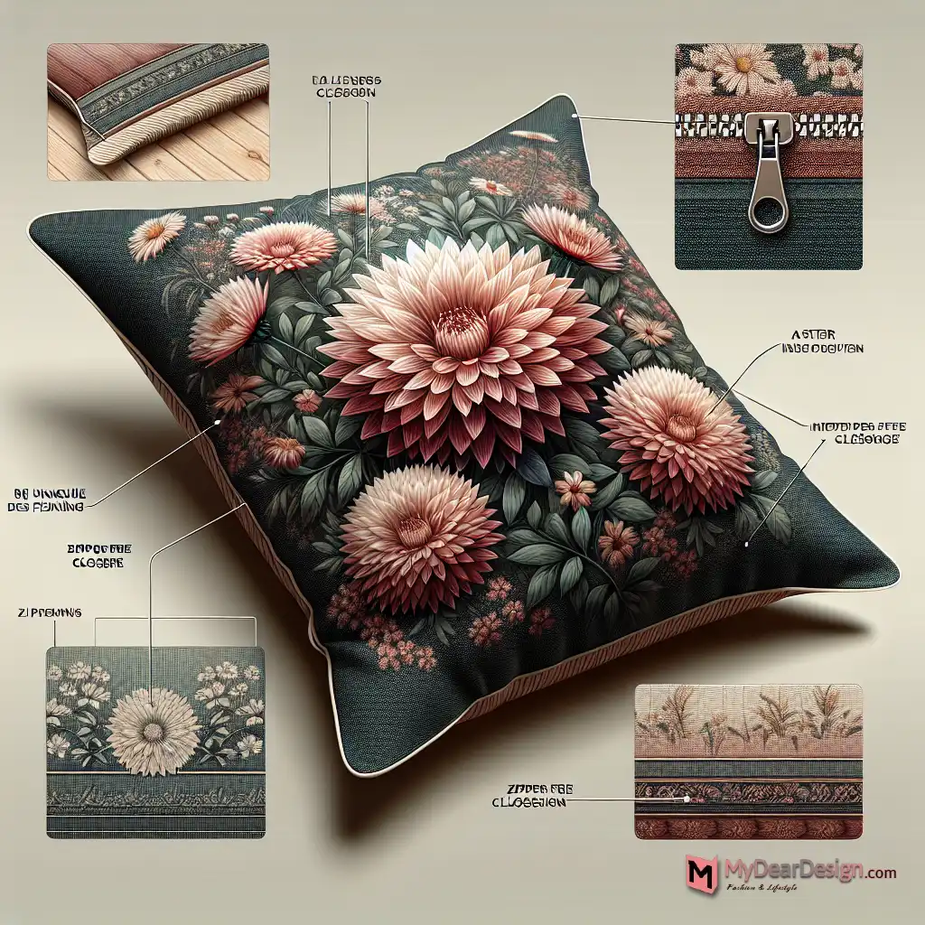 Top 10+ Reasons to Love the Aster Floral Pillow Cover