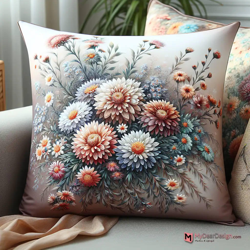 Top 10+ Reasons to Love the Aster Floral Pillow Cover