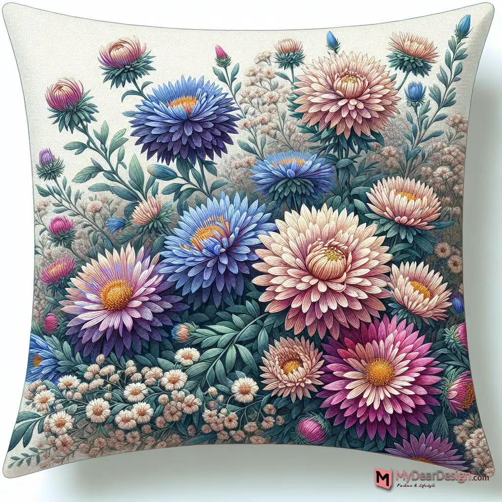 Top 10+ Reasons to Love the Aster Floral Pillow Cover