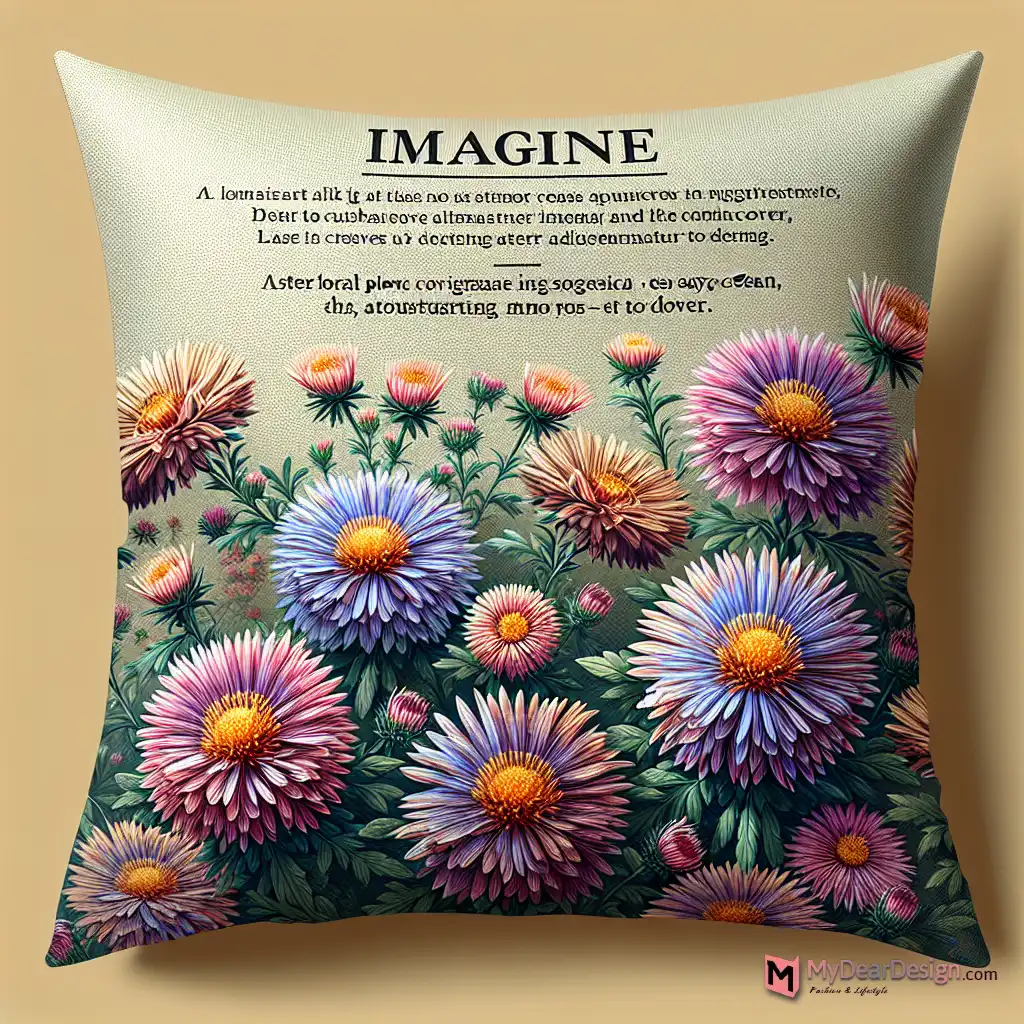 Top 10+ Reasons to Love the Aster Floral Pillow Cover