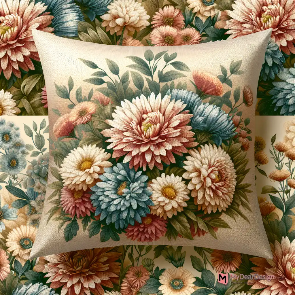 Top 10+ Reasons to Love the Aster Floral Pillow Cover