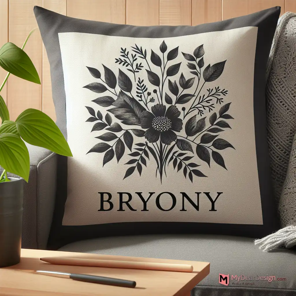 Bryony floral scatter cushion