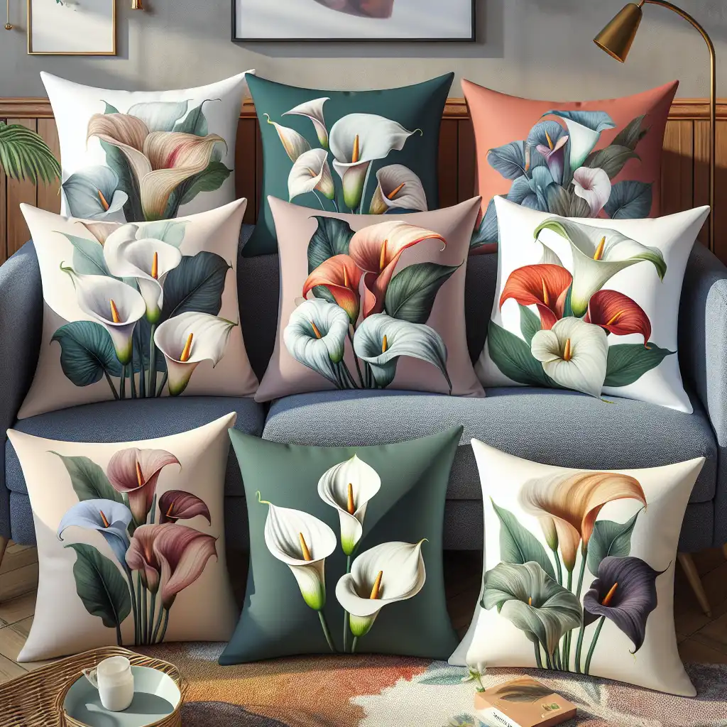 Top 10 Calla Floral Pillow Covers Popular in Houses