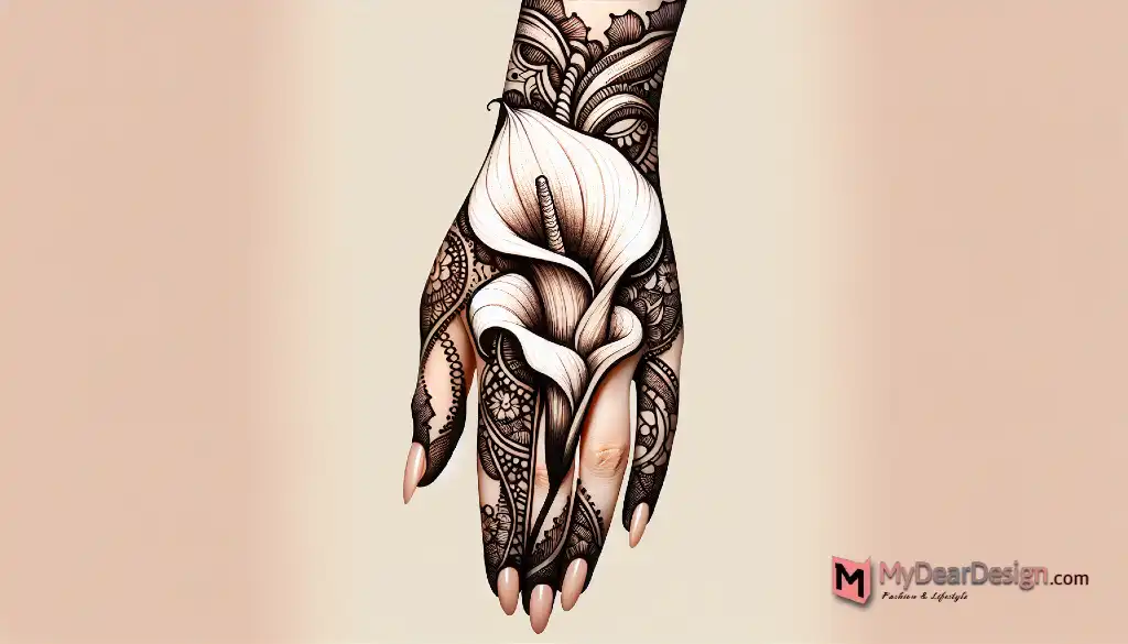 Top 16 Calla Flower Mehndi Designs for a Unique Look