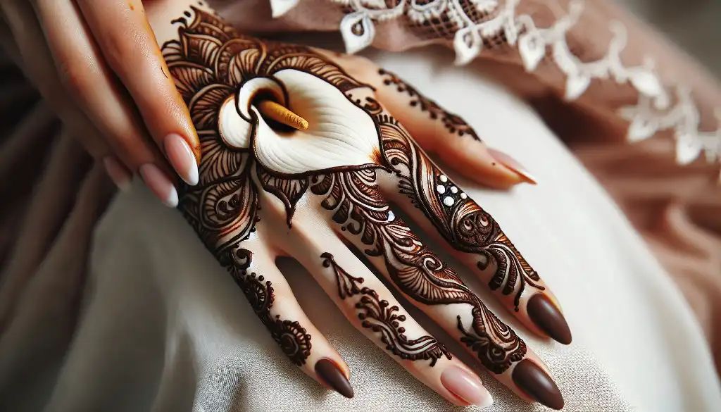 Top 16 Calla Flower Mehndi Designs for a Unique Look