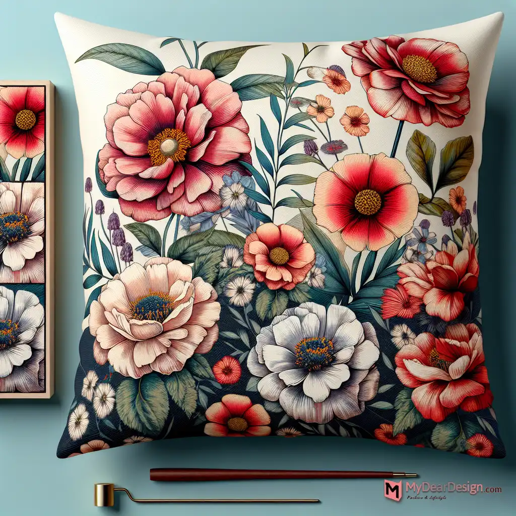 Top 20 Camellia Floral Pillow Designs That Are Beautiful To Have At Home