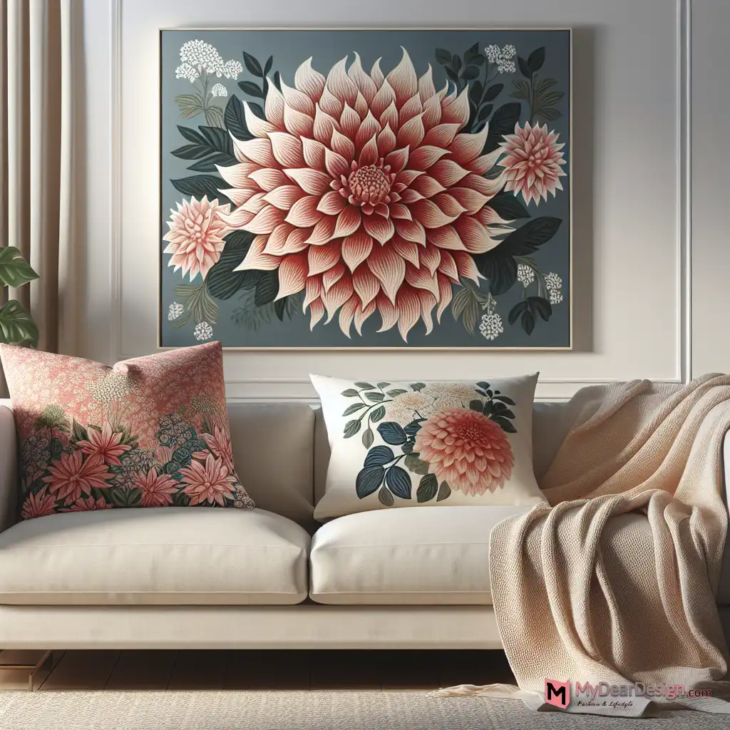 Top Picks for Dahlia Floral Pillow Covers