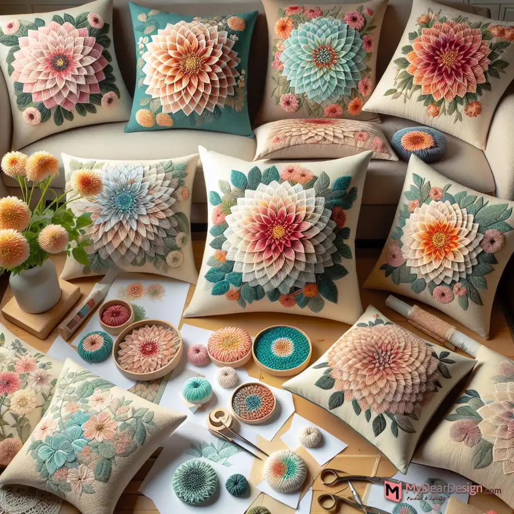 Top Picks for Dahlia Floral Pillow Covers