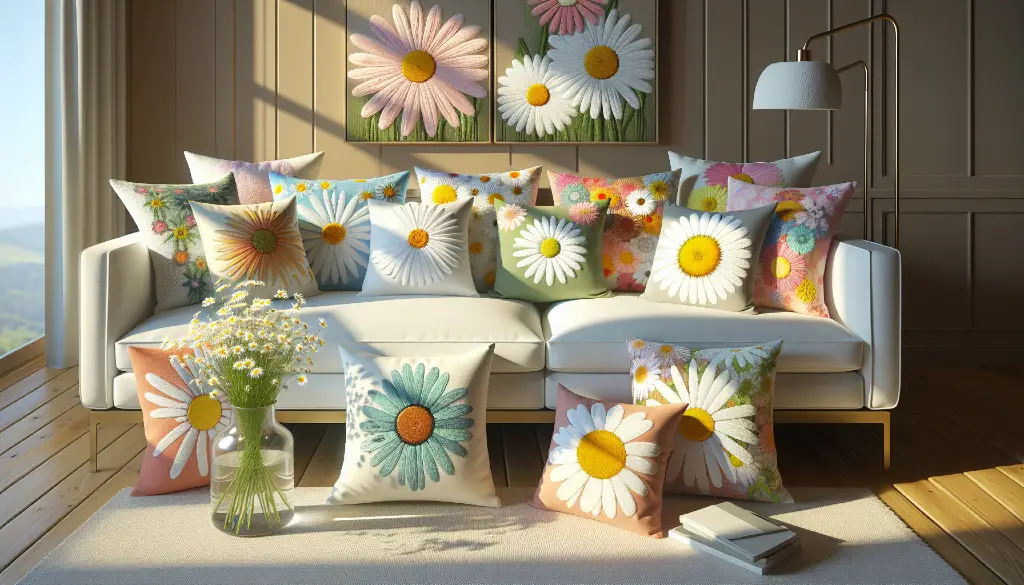 Top 15+ Daisy Floral Pillow Cover Designs to Brighten Your Home