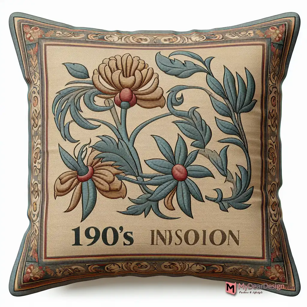 10. Hazel Floral Print Pillow