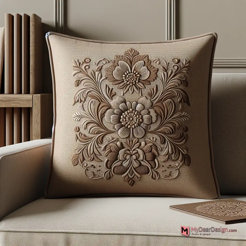 3. Hazel Floral Cushion