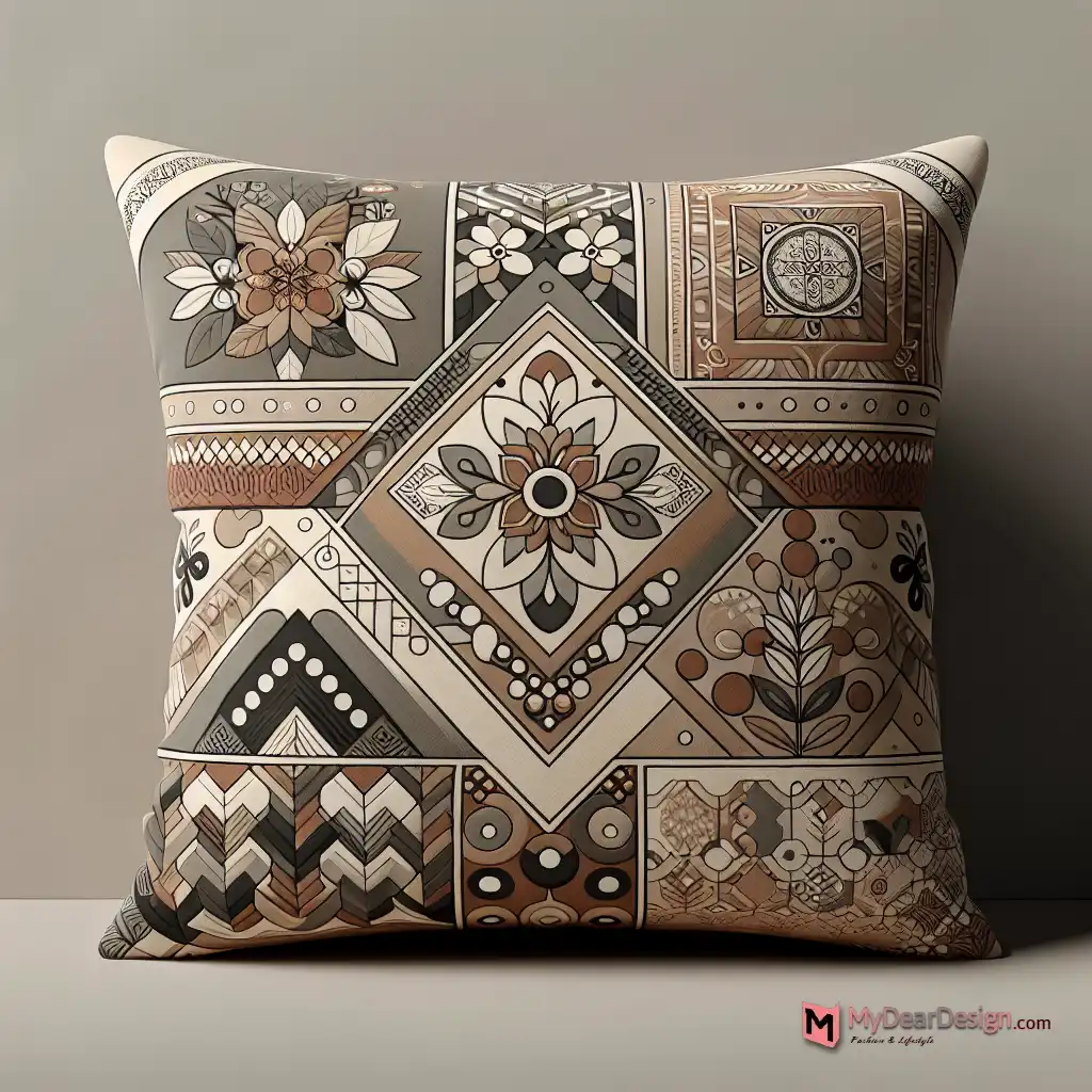 5. Hazel Patterned Pillow