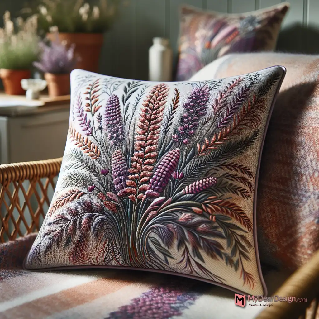 Heather Floral Pillow 11