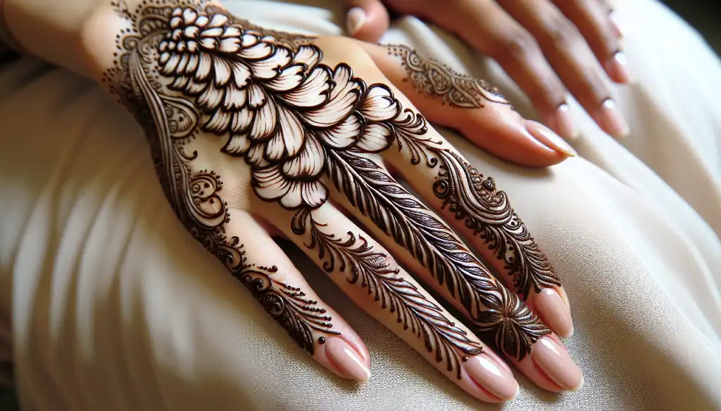 Hyacinth Flower Mehndi: 16 Designs for a Beautiful Look