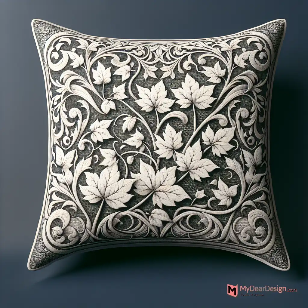 Ivy design pillow