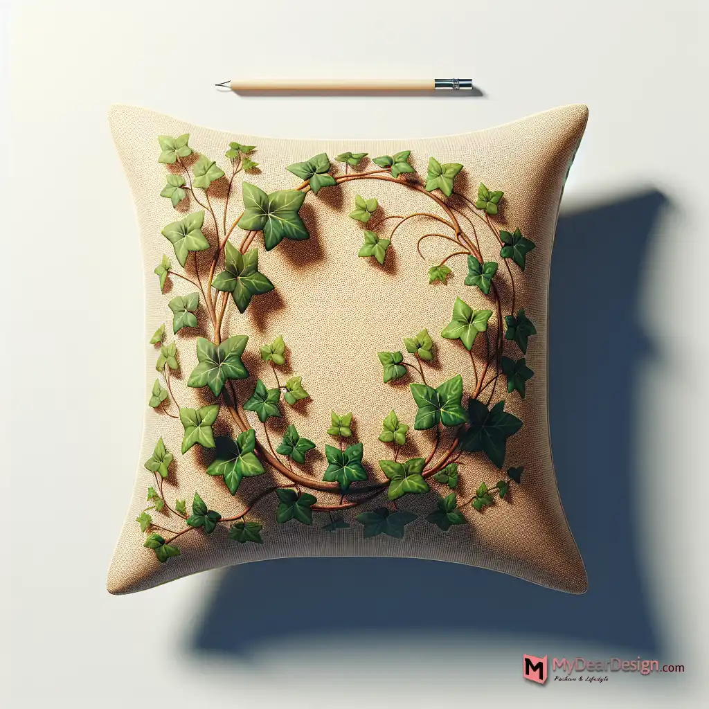 Ivy decorative pillow