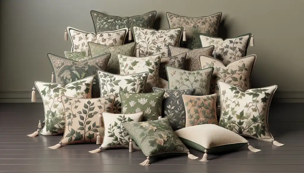 15 Best Ivy Floral Pillow Designs to Spice Up Your Home Decor