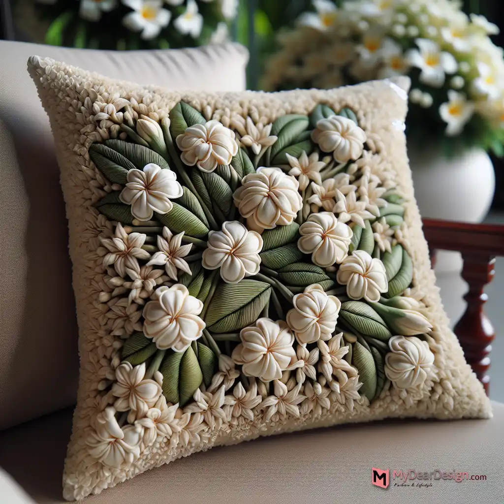 The 14+ Most Beautiful Jasmine Floral Pillow Designs for Your Home