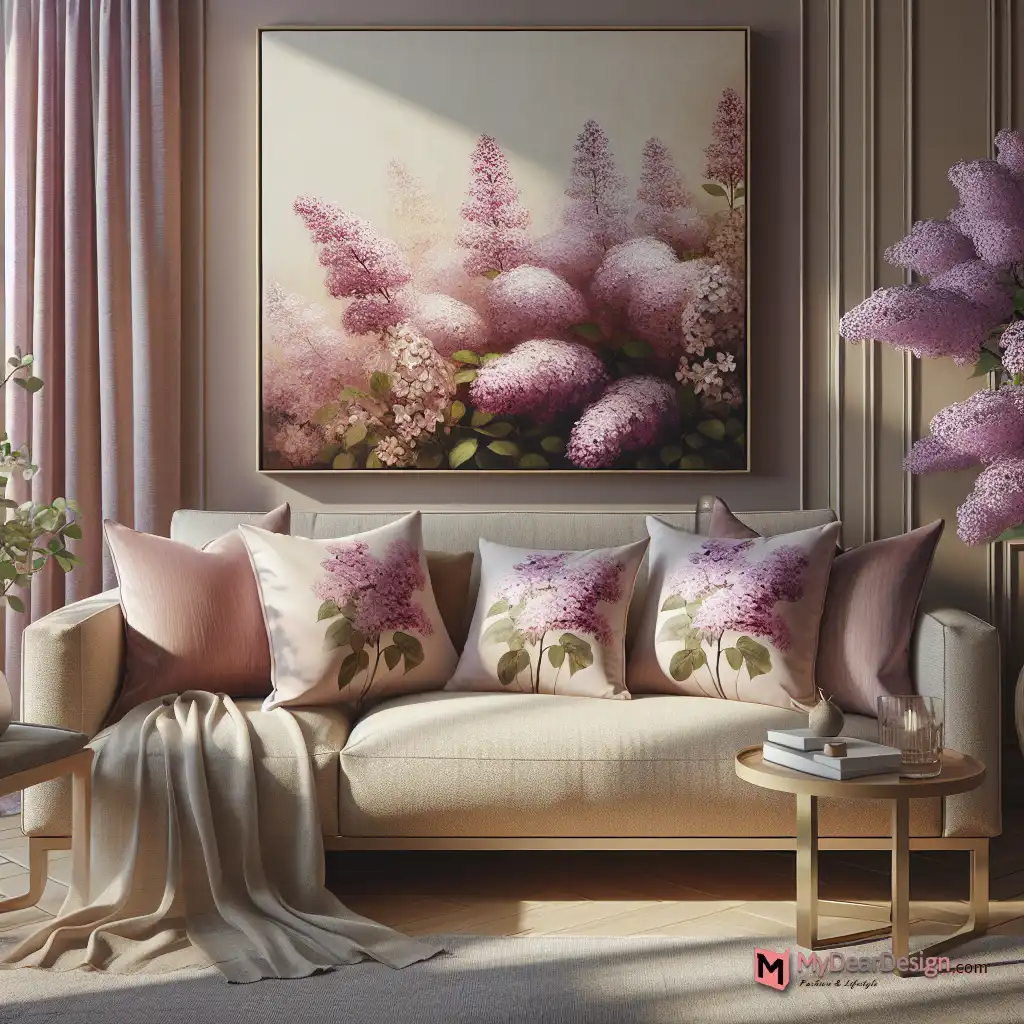 Best of 10 Stunning Lilac Floral Pillow Ideas for Your Home