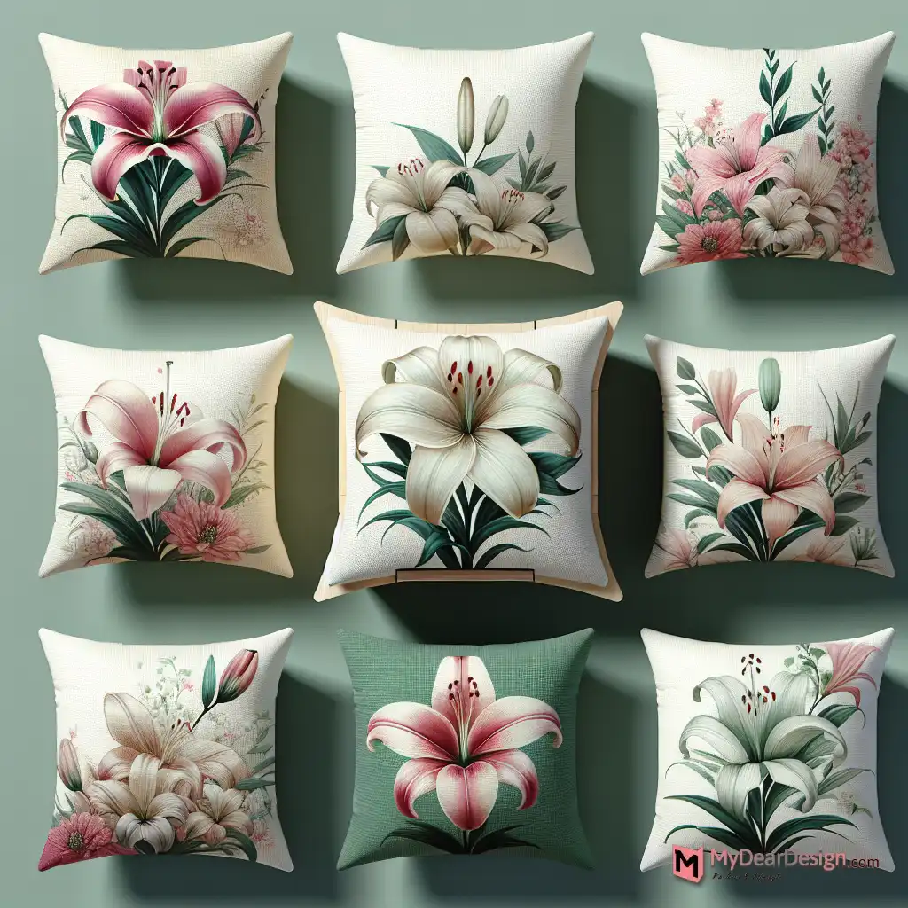 Top 22 Lily Floral Pillow Designs for Your Home