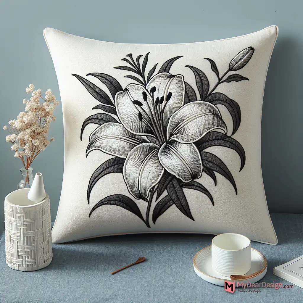 9. Lily Accent Pillow