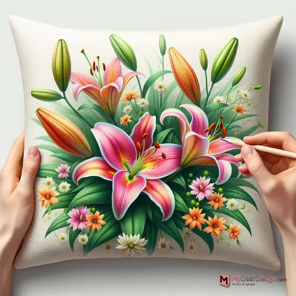 13. Lily Bloom Pillow