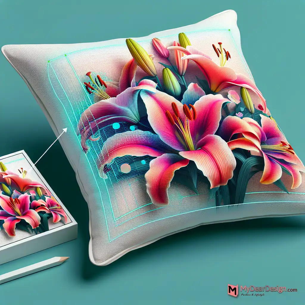 18. Lily Pillow Cover